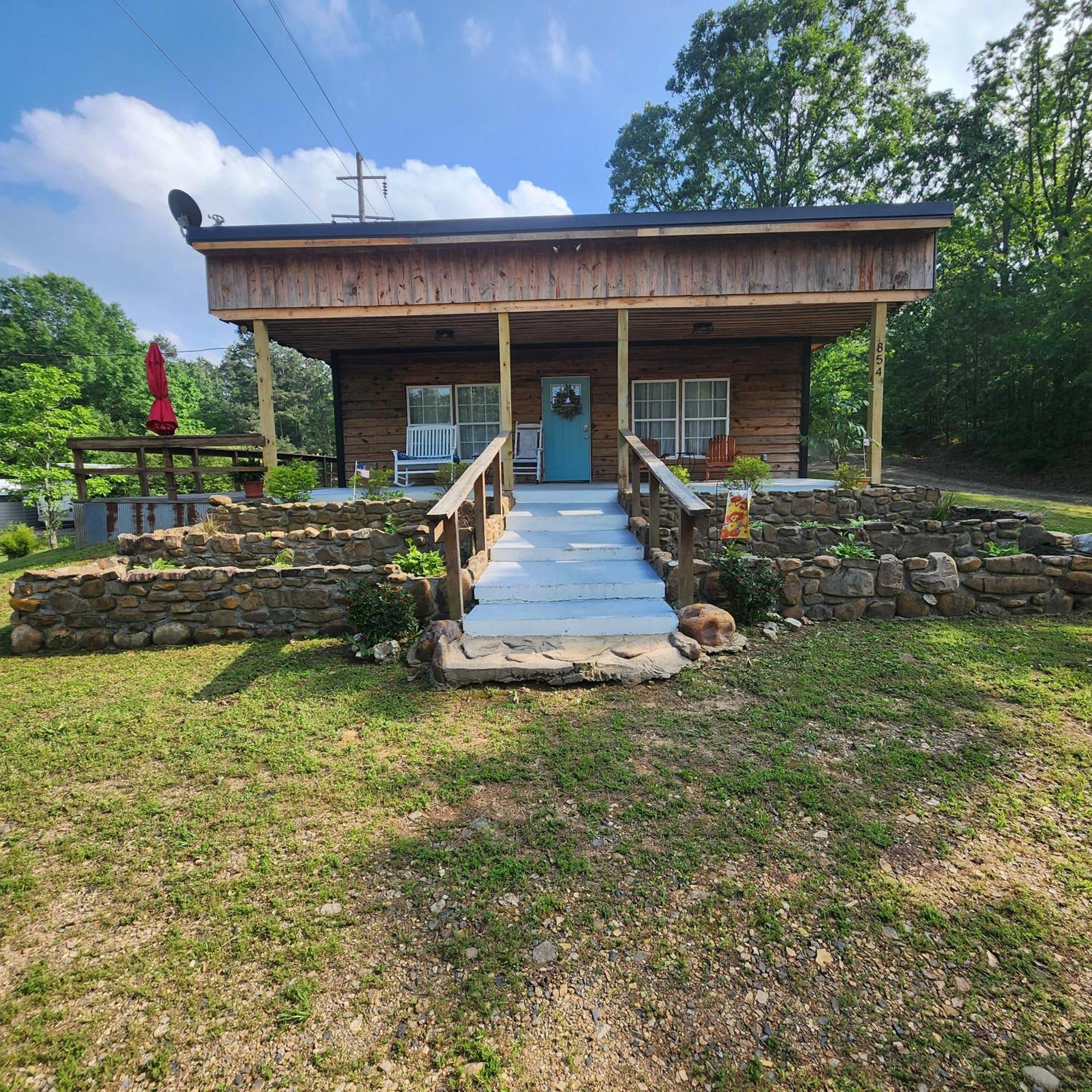 Unique Country Cabin Meets Farmhouse Modern!!! Mena Exterior foto