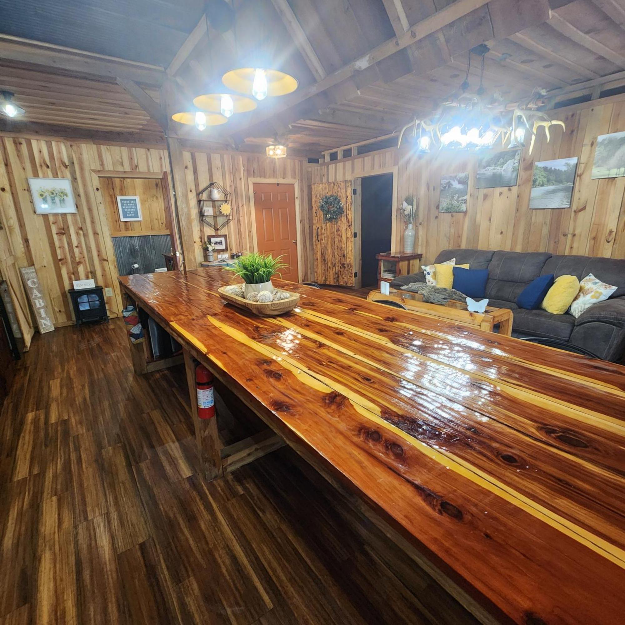 Unique Country Cabin Meets Farmhouse Modern!!! Mena Exterior foto